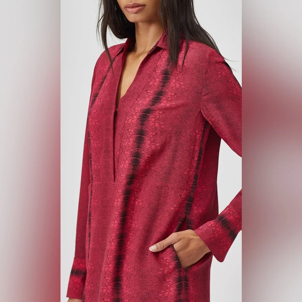 Nwot EQUIPMENT Riannon Silk Dress - Picture 5 of 11